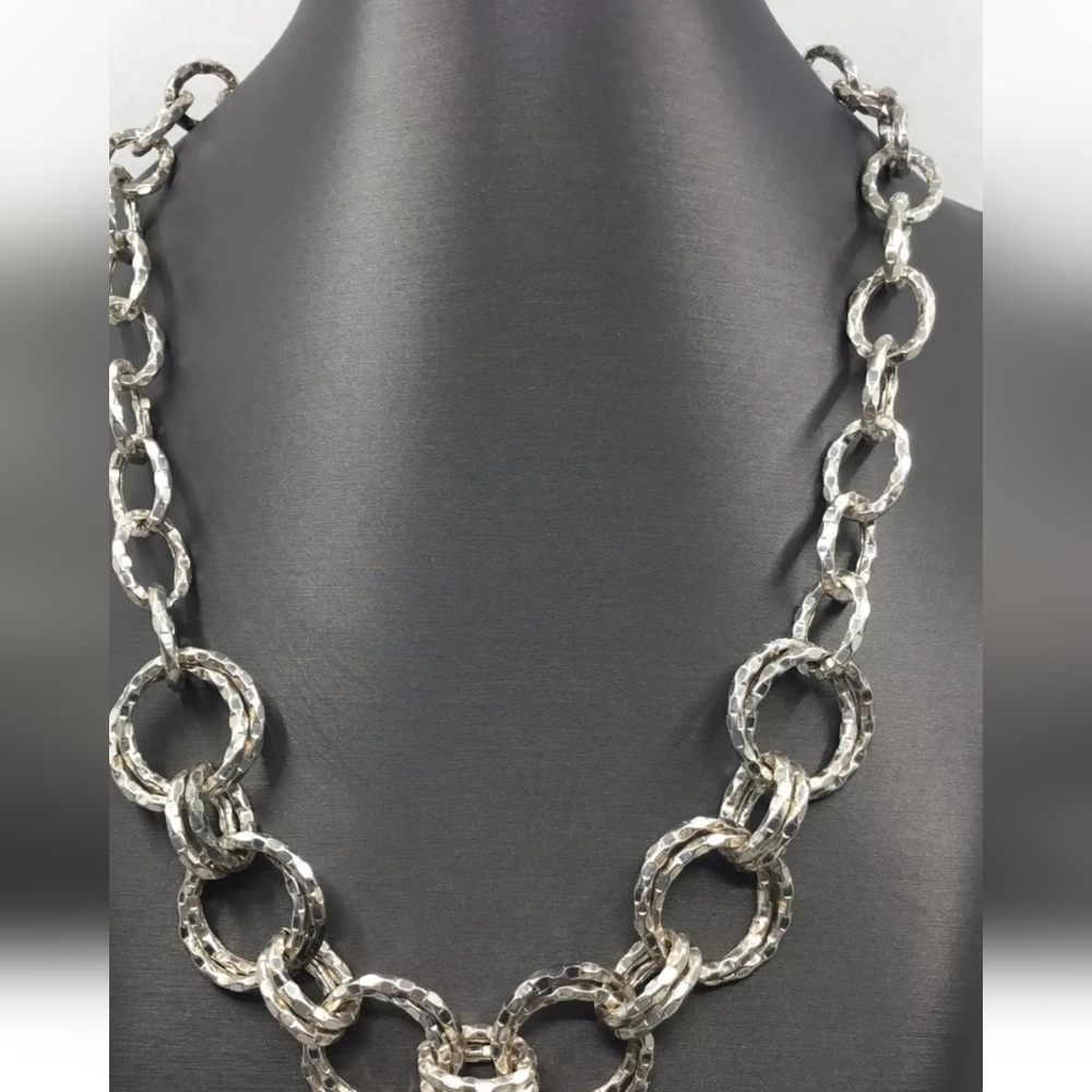 925 Twisted Silver Double Chain - image 7